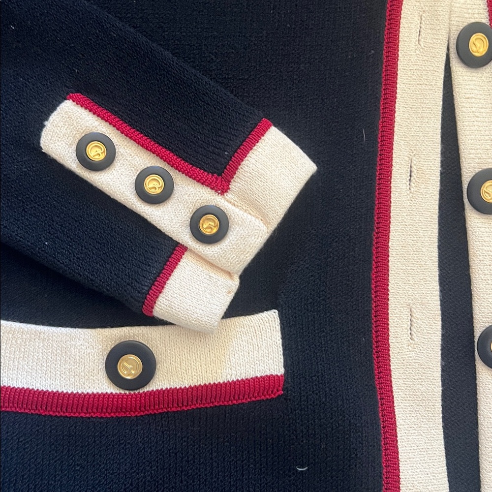 St. John Cardigan sweater - Gucci style - Picture 4 of 5